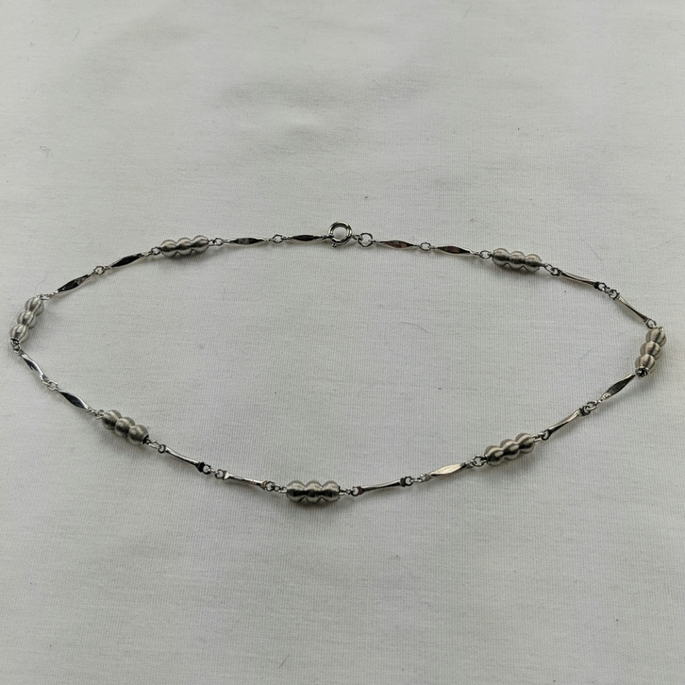 Silver ball chain Necklace